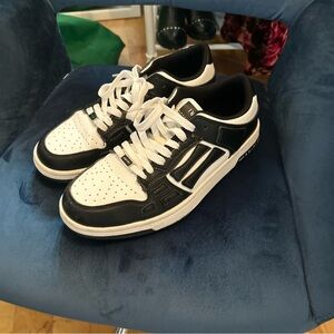 NOT REAL AMIRI Black and White Women's Sneakers